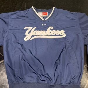 Nike Team Yankees Windbreaker Pullover LG
